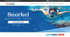 Desktop Screenshot of keywestsnorkelingtours.com